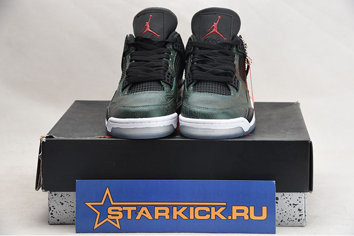 AIR JORDAN 4 RETRO LAKER GREEN AJ4-1043515