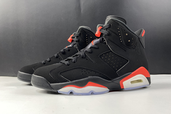 AIR JORDAN 6 RETRO ''INFRARED 2014'' black mens 384664-023