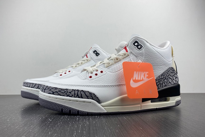 Air Jordan 3 White Cement Reimagined Shoes 2023 DN3707-100