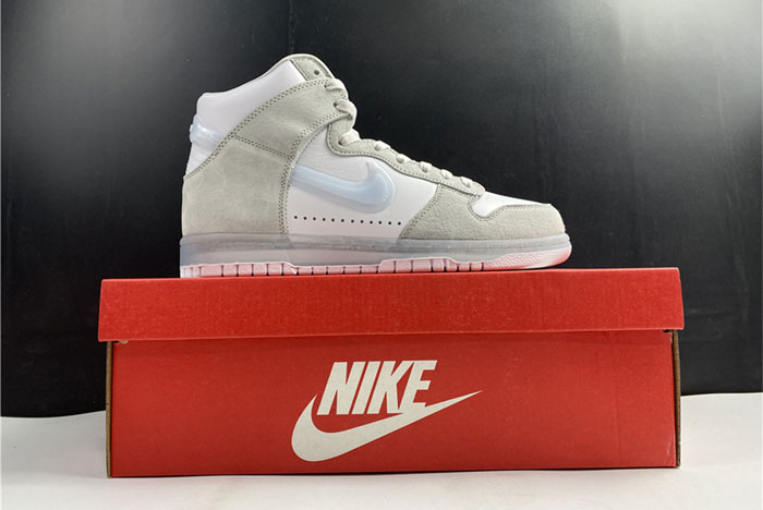 Slam Jam x Nike Dunk High White Platinum DA1639-100