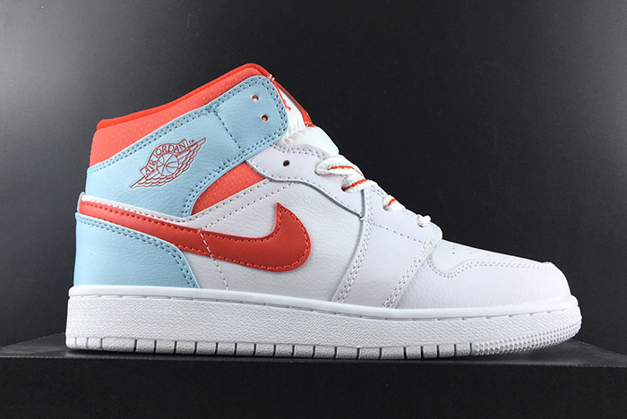 AIR JORDAN 1 MID (GS)-555112-104