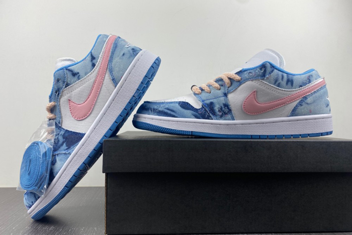 Air Jordan 1 Low Washed Denim  DM8947 100