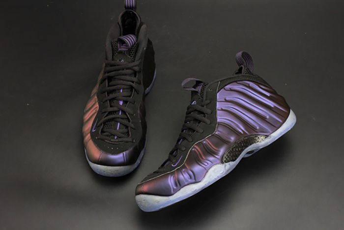 Nike Air Foamposite One "Eggplant"  Black/ varsity purple mens 314996-008