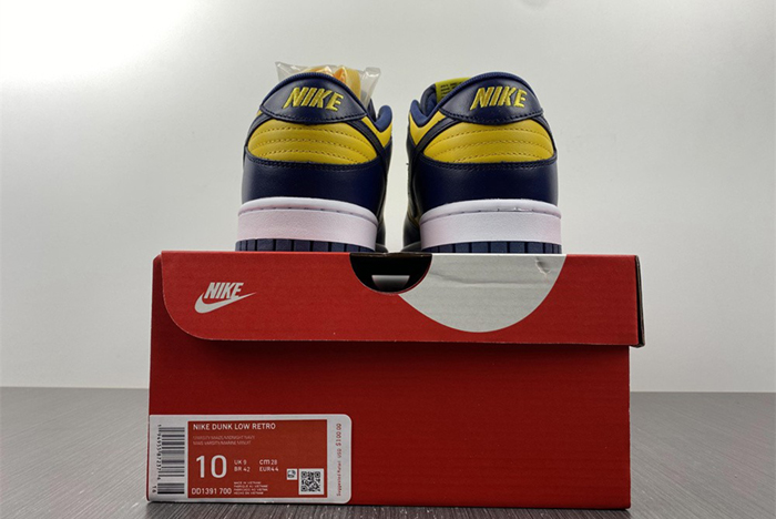 Nike SB Dunk Low Michigan DD1391-700
