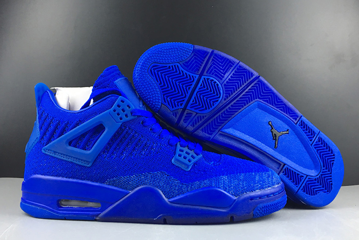 AIR JORDAN 4 FLYKNIT “HYPER ROYAL” AQ3559-400