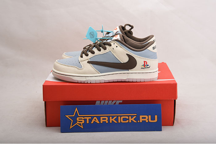 Nike X Travis Scott X Playstation  Dunk Low Pro CU1726-800
