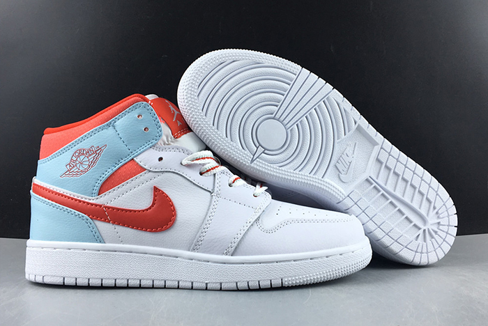 AIR JORDAN 1 MID (GS)-555112-104
