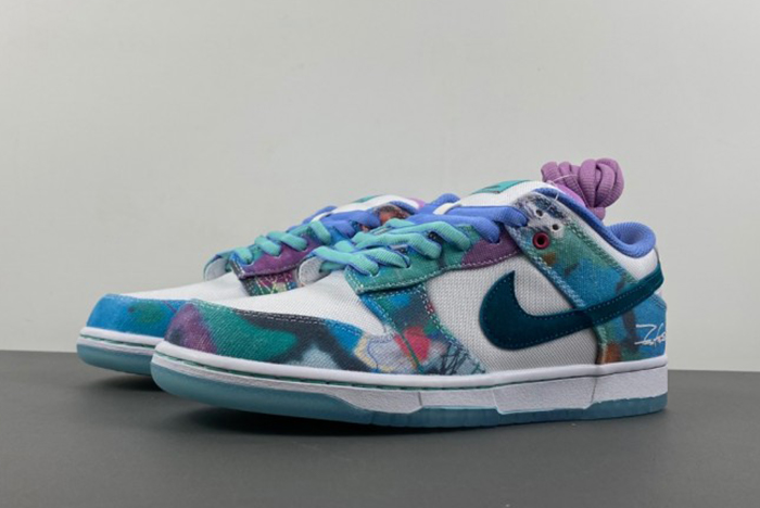 Futura Laboratories x Nike SB Dunk Low FL HF6061-400