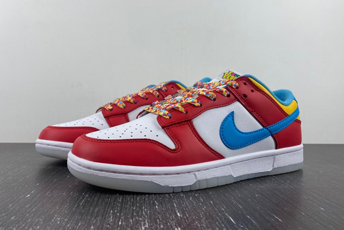 LeBron James x Nike Dunk Low “Fruity Pebbles” DH8009-600
