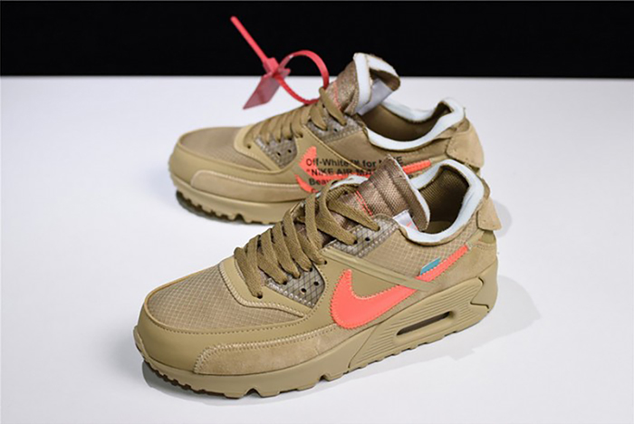 Off-White Nike Air Max 90 Desert Ore AA7293-200