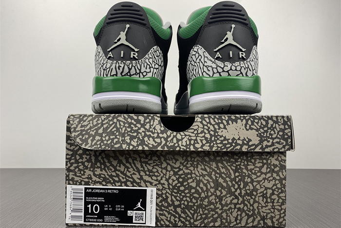 Air Jordan 3 “Pine Green”  CT8532-030