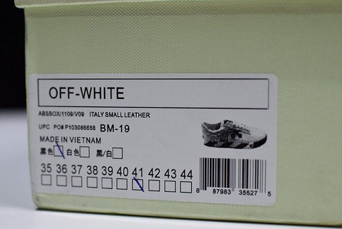 OFF-WHITE C/O VIRGILABLOH 18FW