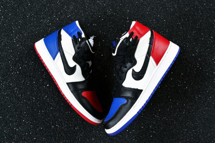 Air Jordan 1 Rebel ‘Top 3‘ White/Black-Varsity Red-Varsity Royal AT4151-001