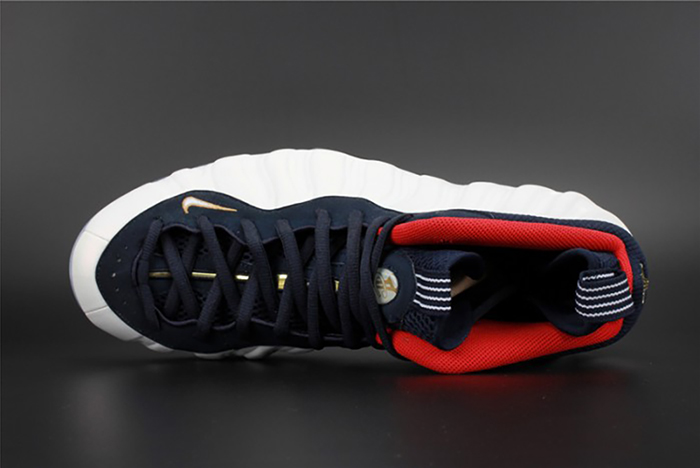 Nike Air Foamposite One "Olympic" University Red/ white  mens 575420-400