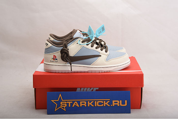 Nike X Travis Scott X Playstation  Dunk Low Pro CU1726-800