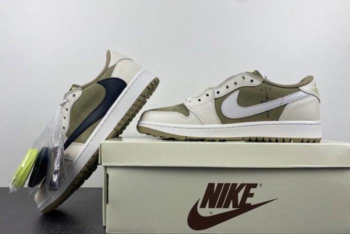 Travis Scott x Air Jordan 1 Low Golf  FZ3124-200