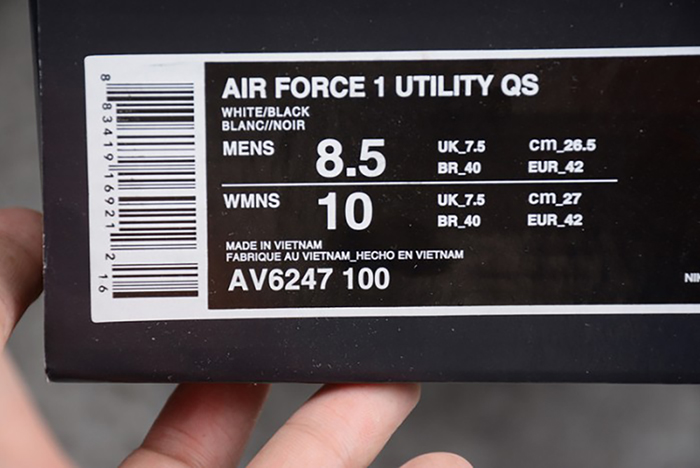 Nike Air Force 1 Low Utility AV6247-100