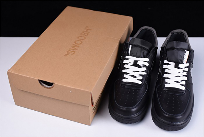 OFF-WHITE x MoMA x Nike Air Force 1 07 Low Black AV5210-001