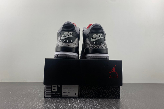Air Jordan 3 Retro Black Cement 854262-001
