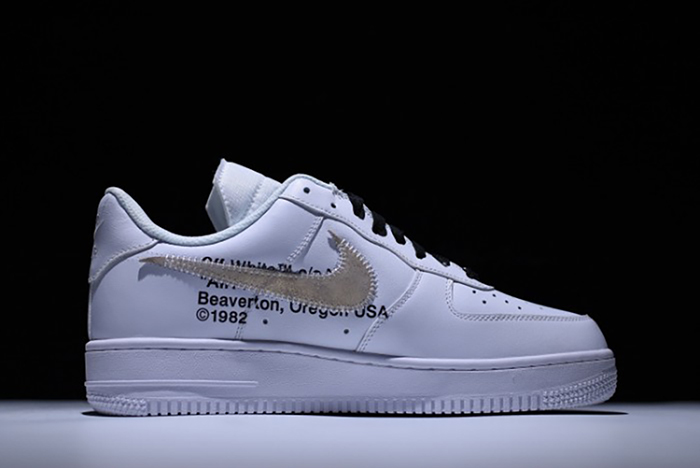 OFF-WHITE X NIKE AIR FORCE 1 LOW WHITE AA8152-700