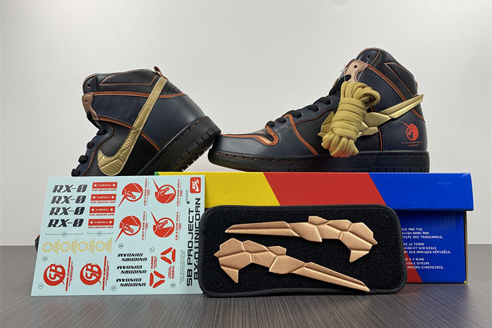 Gundam x Nike SB Dunk High  DH7717-400