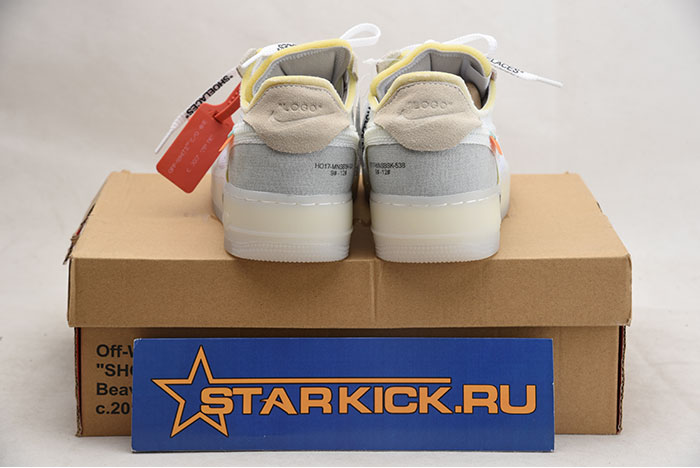 NIKE AIR FORCE 1 LOW OFF-WHITE All White AO4606-100