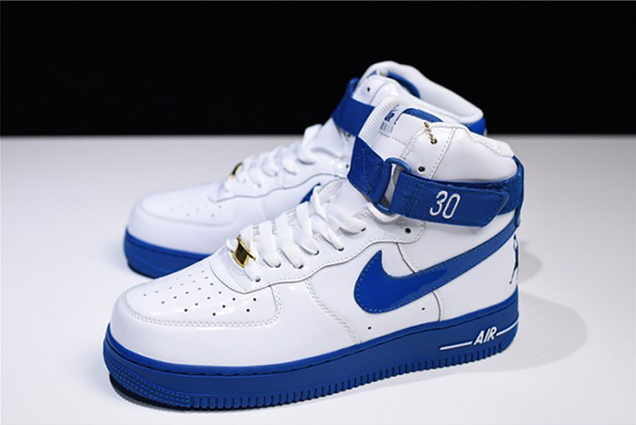 Nike Air Force 1 High Sheed Rude Awakening  White Royal AQ4229-100