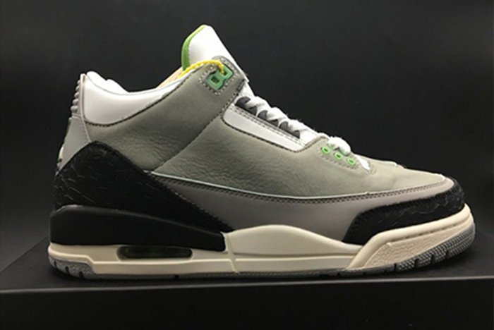 Air Jordan 3 Chlorophyll Tinker 136064-006