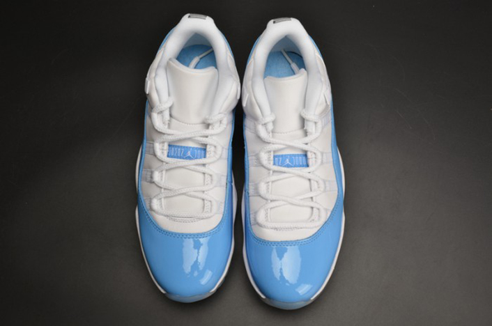 Air Jordan 11 Retro Low Carolina 528895 106