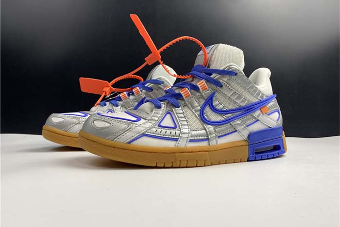OFF-WHITE x Nike Air Rubber Dunk “University Blue” CU6015-700