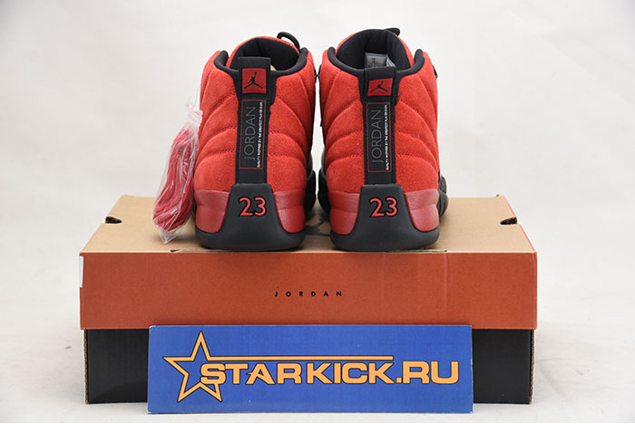 Air Jordan 12 AJ12 Retro Varsity Red/ Black “reverse flu game CT8013 602