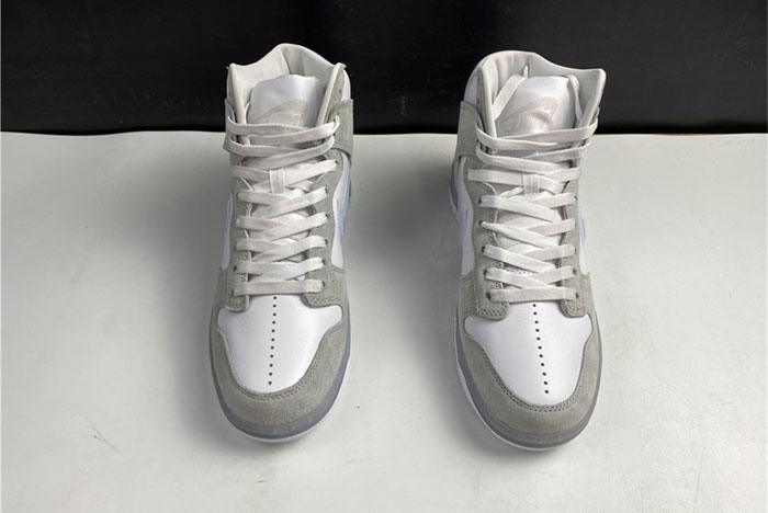 Slam Jam x Nike Dunk High White Platinum DA1639-100