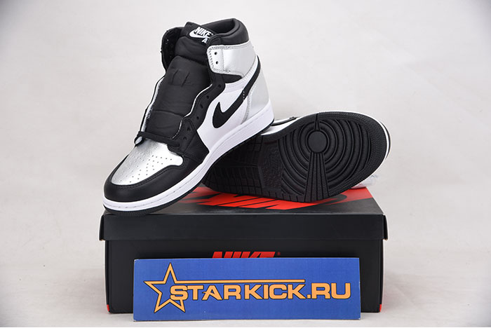 Air Jordan 1 High OG Silver Toe CD0461 001