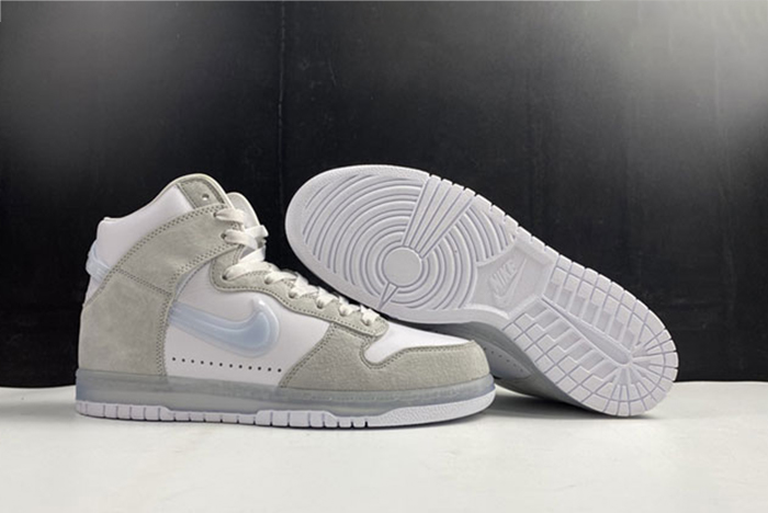 Slam Jam x Nike Dunk High White Platinum DA1639-100