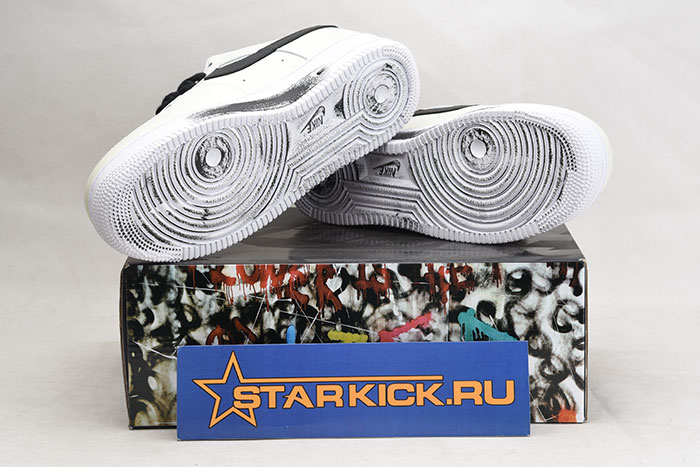 PEACEMINUSONE x Nike Air Force 1 Para Noise 2 0 White Black DD3223 100