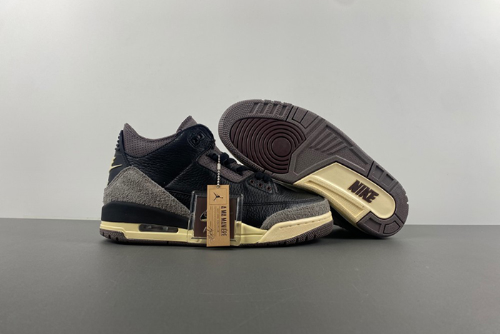 A Ma Manière x Air Jordan 3 “Black” AMM  FZ4811-001