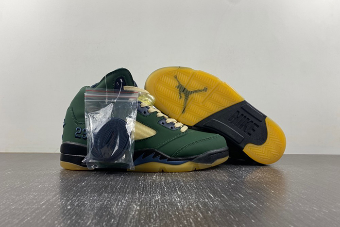 Air Jordan 5 "Navy Green” AMM FZ5758-003