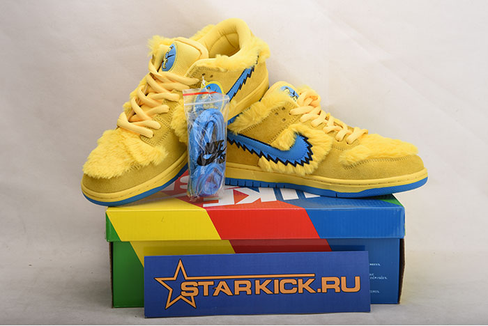 Grateful Dead x Nike SB Dunk Low“ Yellow Bear” CJ5378-700