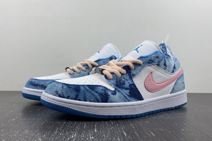 Air Jordan 1 Low Washed Denim  DM8947 100