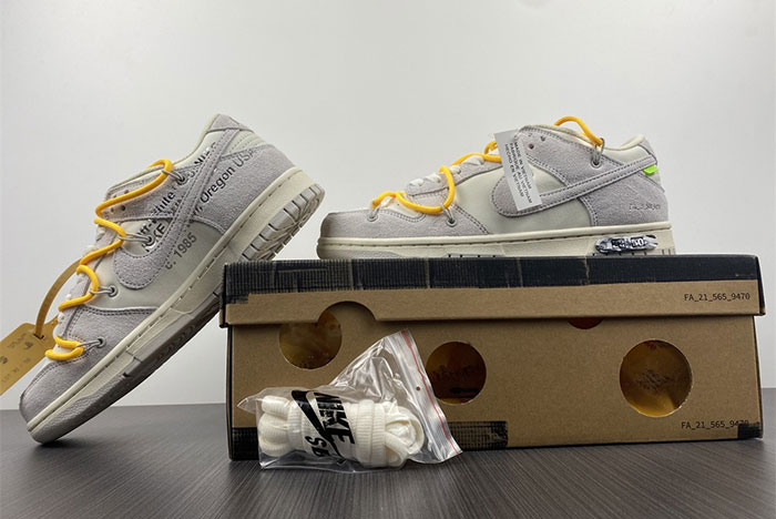 Off-White x Nike SB Dunk Low "The 50" .39-of50 DJ0950-109