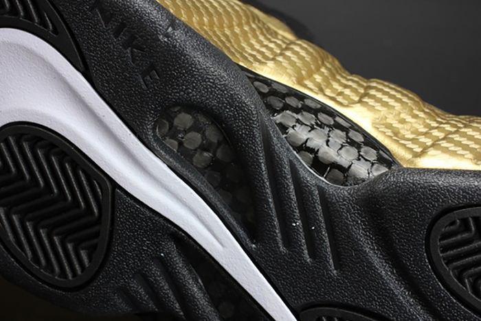 Air Foamposite Pro "Metallic Gold" Black mens 624041-701