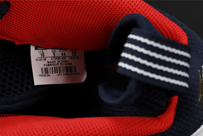 Nike Air Foamposite One "Olympic" University Red/ white  mens 575420-400