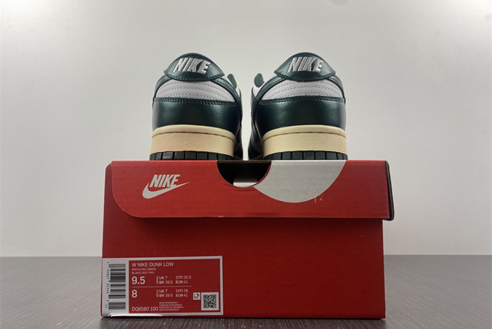 Nike Dunk Low “Vintage Green”  DQ8580-100