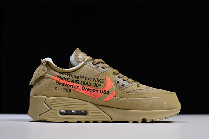 Off-White Nike Air Max 90 Desert Ore AA7293-200