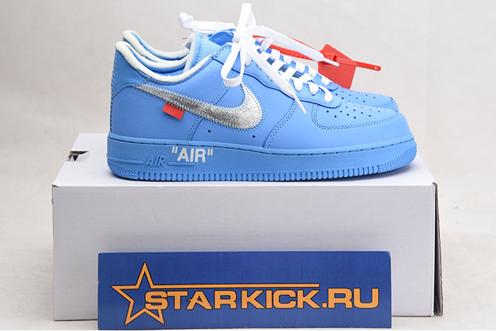OFF-WHITE NIKE AIR FORCE 1 MCA BLUE CI1173-400