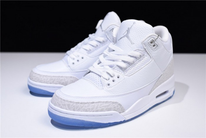 Air Jordan 3 Retro Triple White 136064-111