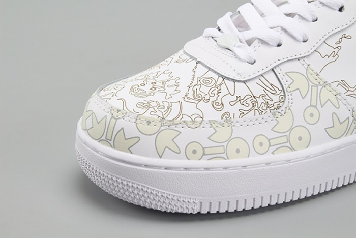 NIKE AIR FORCE 1’07 LV8 SUEDE WHITE A09281-100