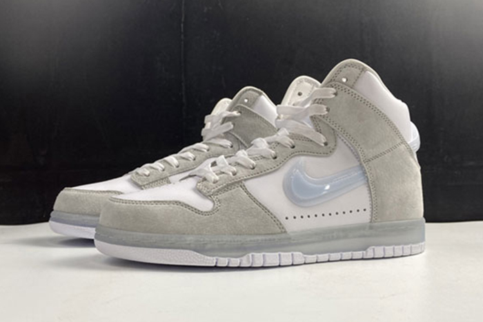 Slam Jam x Nike Dunk High White Platinum DA1639-100