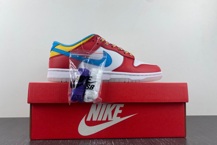 LeBron James x Nike Dunk Low “Fruity Pebbles” DH8009-600