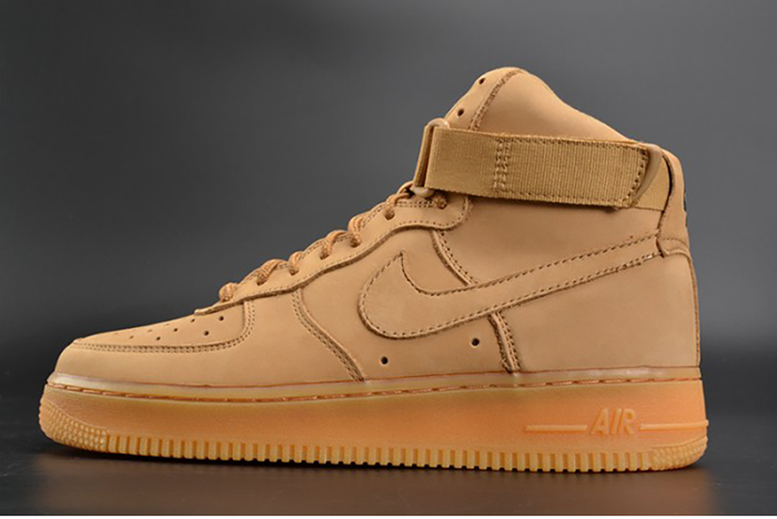 Nike Air Force 1 High ''07 LV8 WB Wheat Flax  Basketball Shoes 882096-200